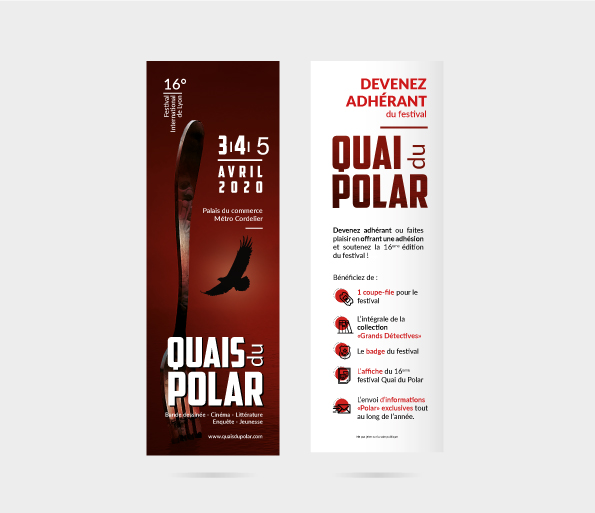 Flyer du Quai du Polar