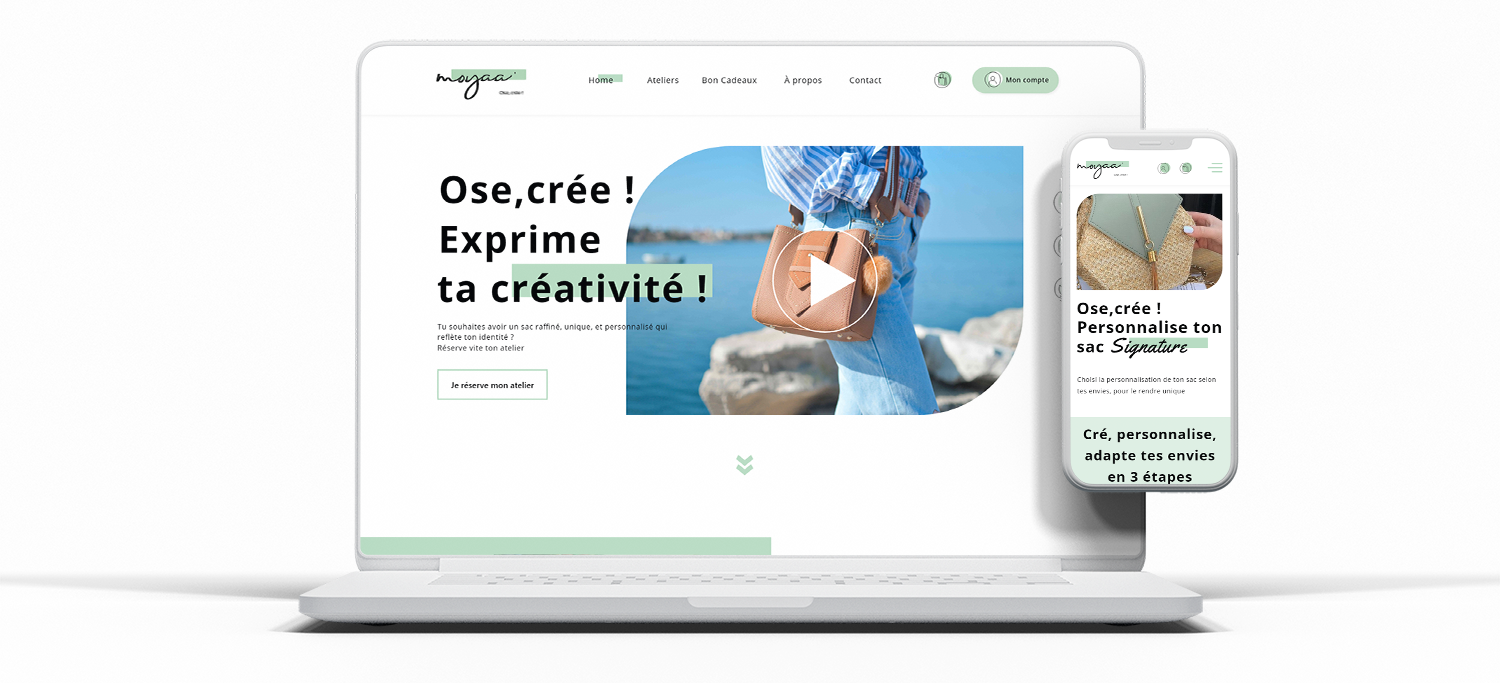 Mock up ordinateur portable